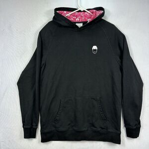 Barstool Sports Spittin' Chiclets Black Printed Women Hoodie XL Pullover Portnoy